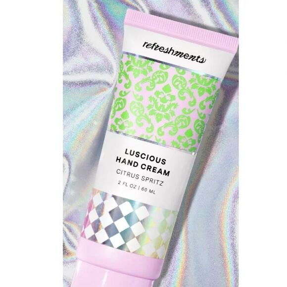 ⭐️3/$25⭐️ Refreshments Luscious Hand Cream Citrus Spritz 2 Fl. Oz. - Picture 2 of 6